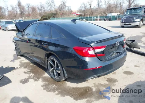 2018 Honda Accord Sport 2.0T from USA, damaged, VIN 1HGCV2F34JA047296